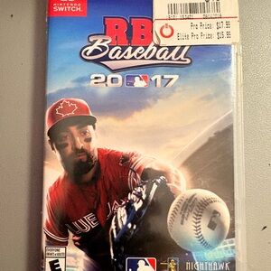 R.B.I. Baseball 2017 for Nintendo Switch - Red and Blue